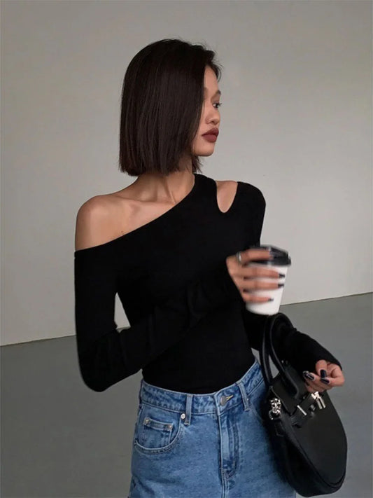 Off-Shoulder Slim Top