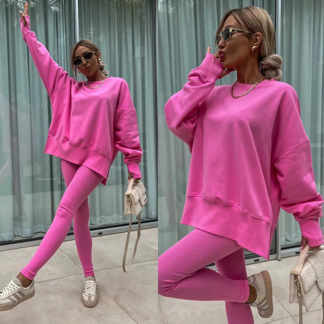 Women’s Cozy 2-Piece Tracksuit Set