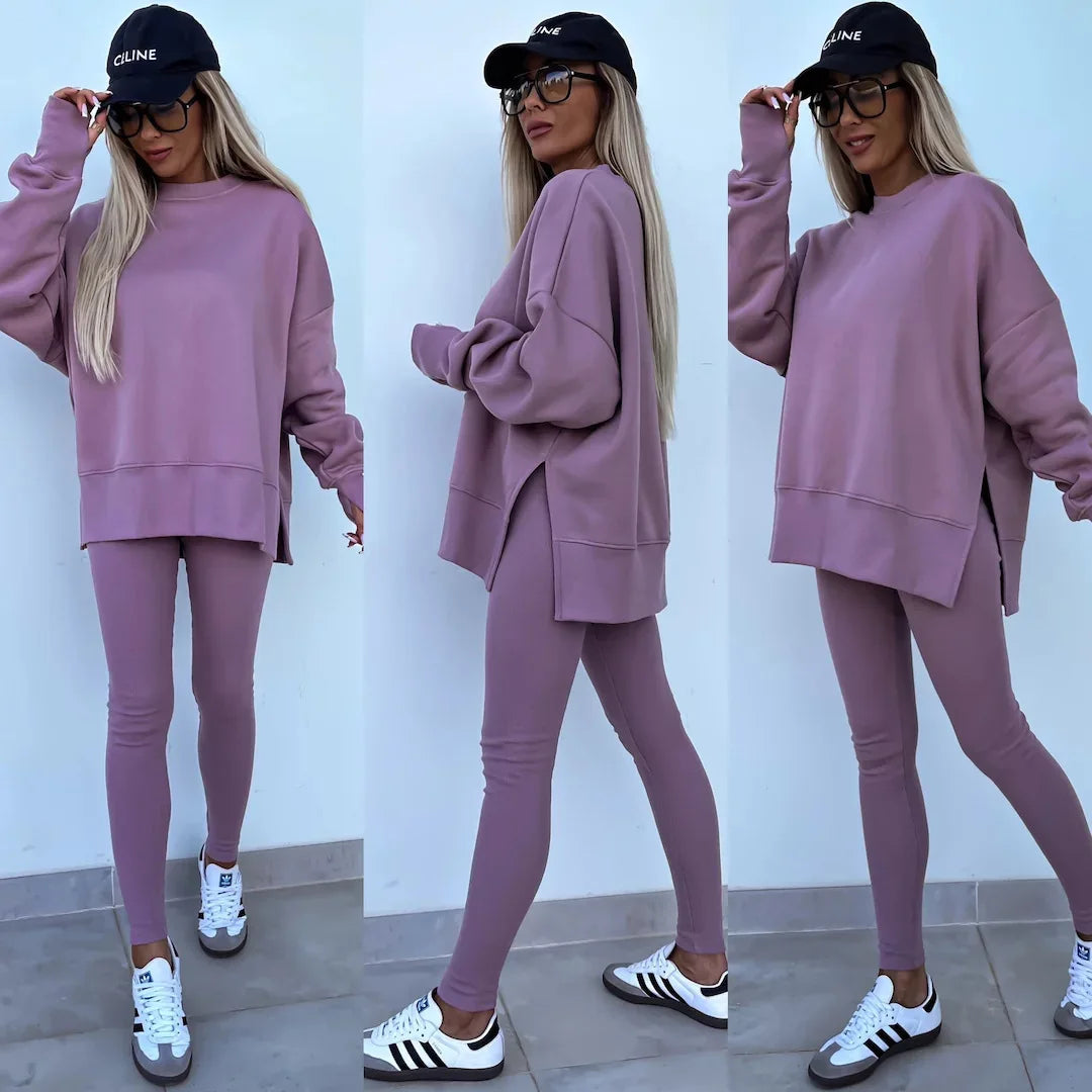 Women’s Cozy 2-Piece Tracksuit Set