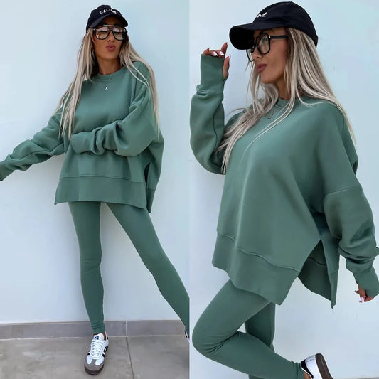 Women’s Cozy 2-Piece Tracksuit Set