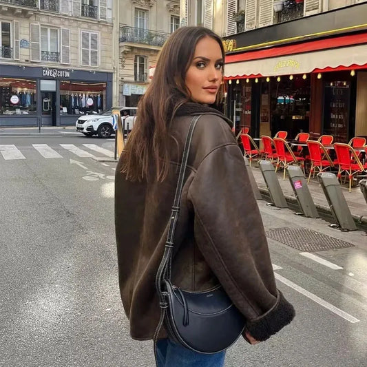 Thick Leather Jacket